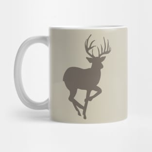 Brown Buck Graphic Mug